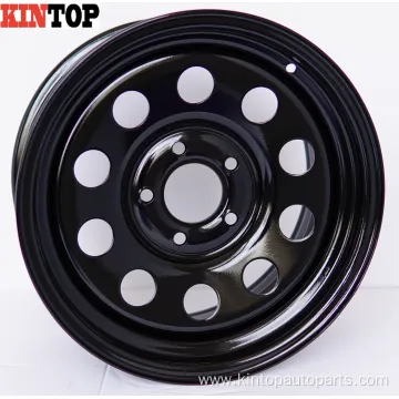 17X10 Matt Black 4X4 offRoad Steel Wheel Rim